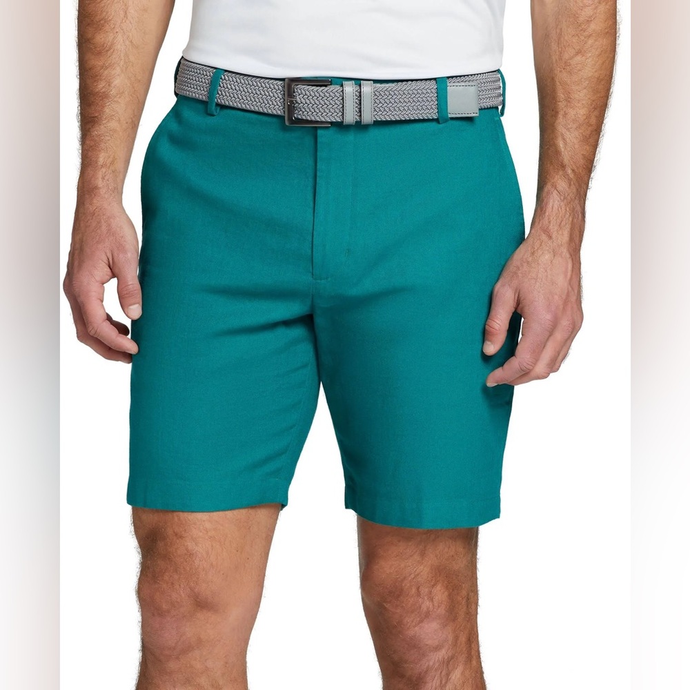Walter Hagen clubhouse linen golf shorts